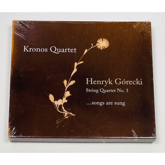 Kronos Quartet Henryk Gorecki String Quartet No. 3 (CD, Mar-2007, Nonesuch) NIP - Picture 1 of 3